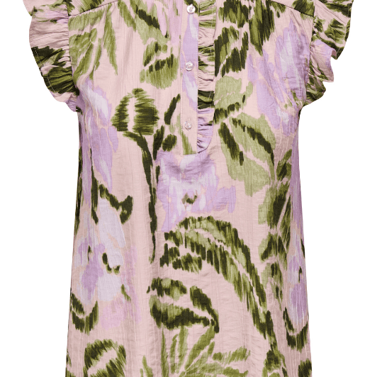 JDY Billy top I Feminin sommerbluse i blomsterprint