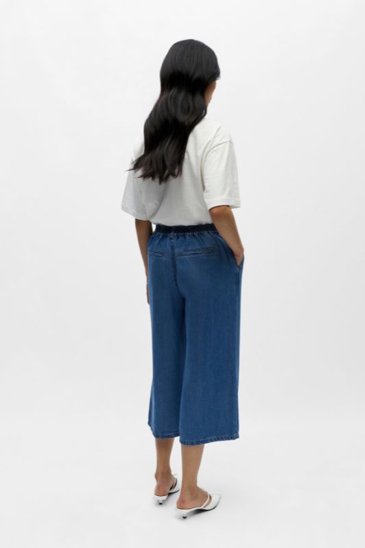Object Frame culottte denim pant | Cool denim I Dresslab