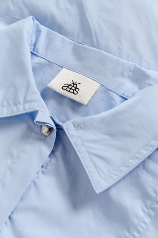 Karen By Simonsen Else shirt i lyseblå