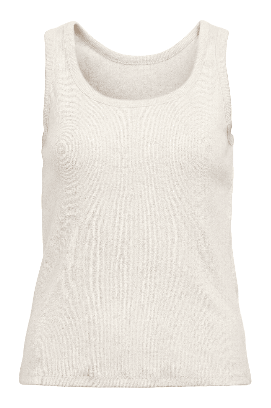 Object Molli tank top i sandmelange I Dresslab