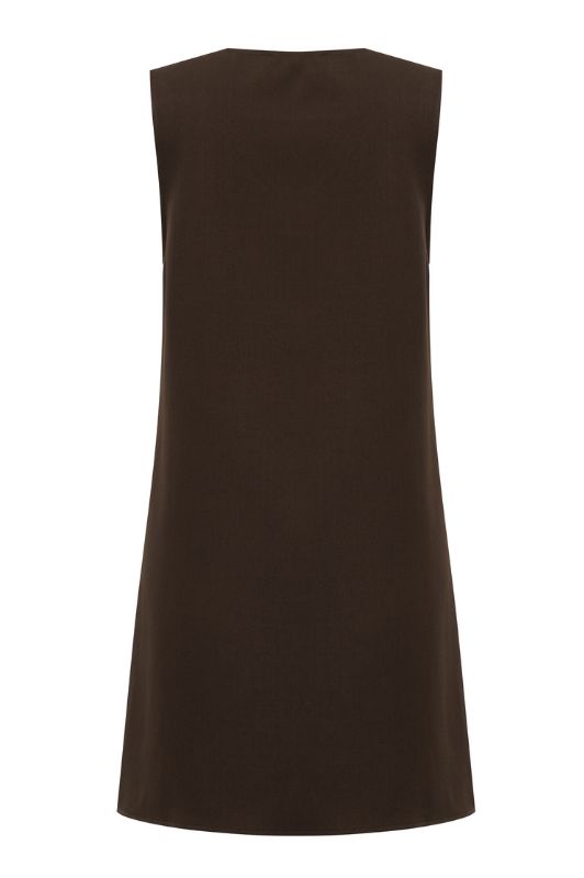 A-View Juliette dress I Spencerkjole i mørkebrun