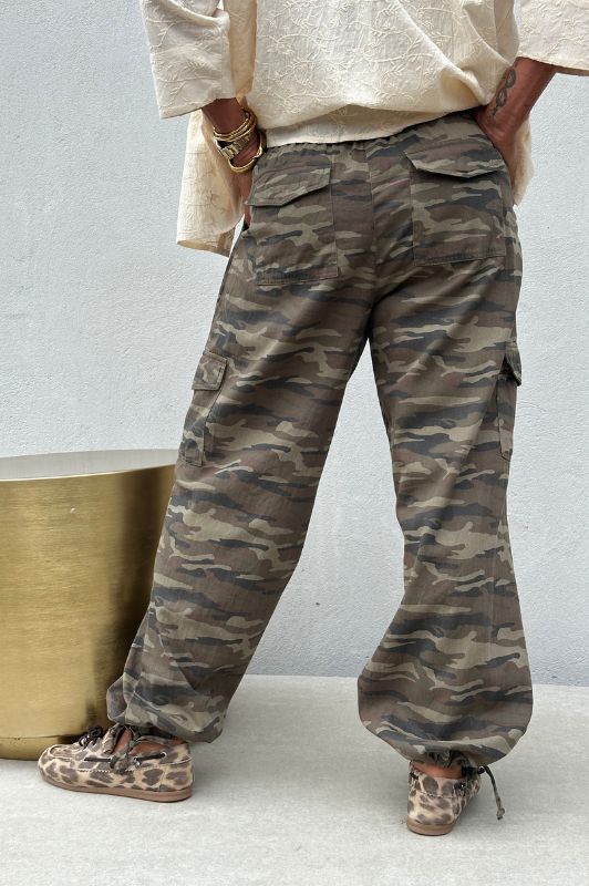 Gaspar Soho camo cargo | Cargobukser i camoflageprint