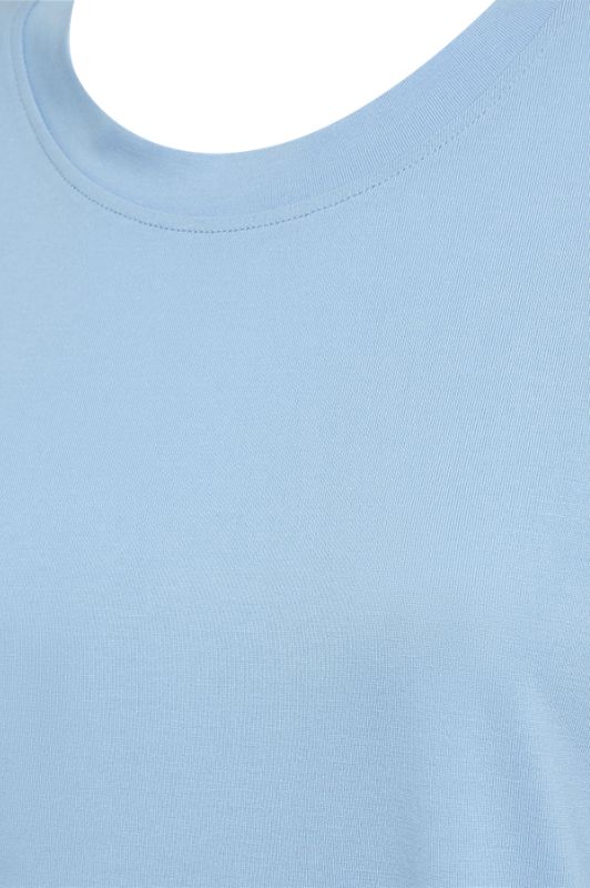 FreeQuent Prea t-shirt | Klassisk tee i lyseblå