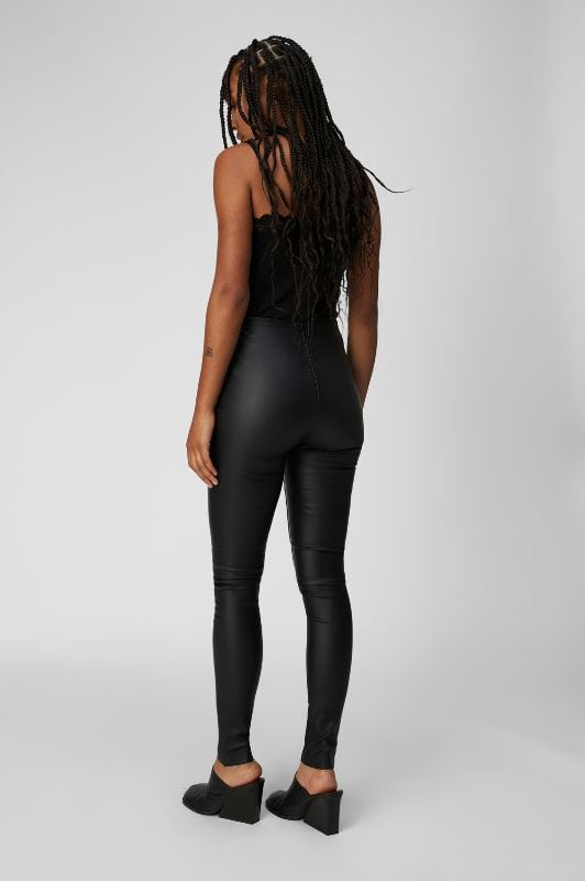 Object Belle coated legging sort