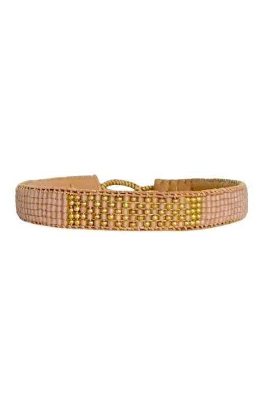 Ibu jewels armbånd I Pin point smukker perler i beige