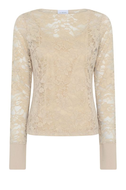 La Rouge Lucia | Blondebluse i creme