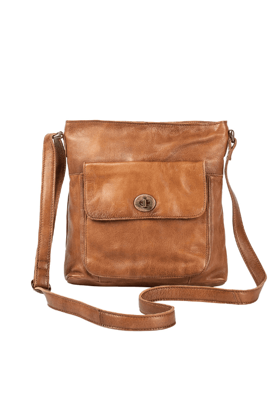 Re:Designed Kay skuldertaske | Crossover i cognac