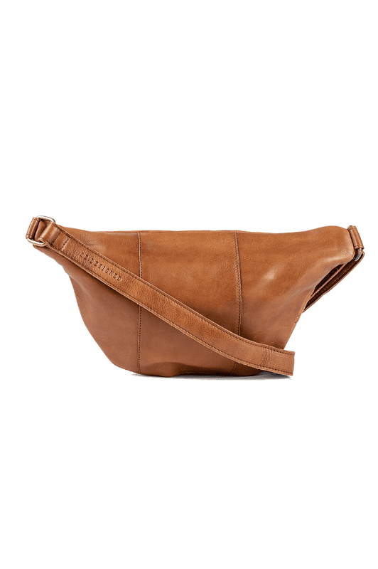 Re:Designed Faust Urban bæltetaske i cognacfarvet skind