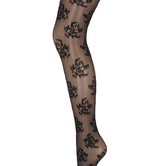 Sneaky Fox tights - Ava blonde strømpebuks I Sort
