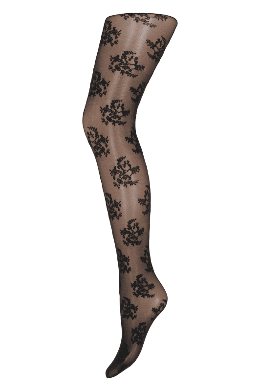 Sneaky Fox tights - Ava blonde strømpebuks I Sort
