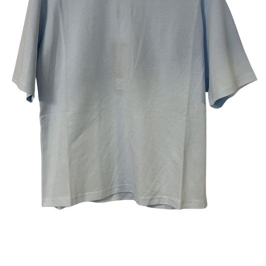 Luxzuz Boxy t-shirt I Klassisk t-shirt i bomuldsmix i lyseblå