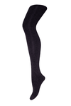 Sneaky Fox tights - Love you strømpebuks med cashmere uld I Brun melange
