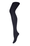 Sneaky Fox tights - Love you strømpebuks med cashmere uld I Sort melange