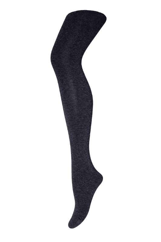 Sneaky Fox tights - Love you strømpebuks med cashmere uld I Sort melange