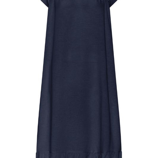 Marc Lauge Fie dress I Marineblå sommerkjole i bomuld I Dresslab