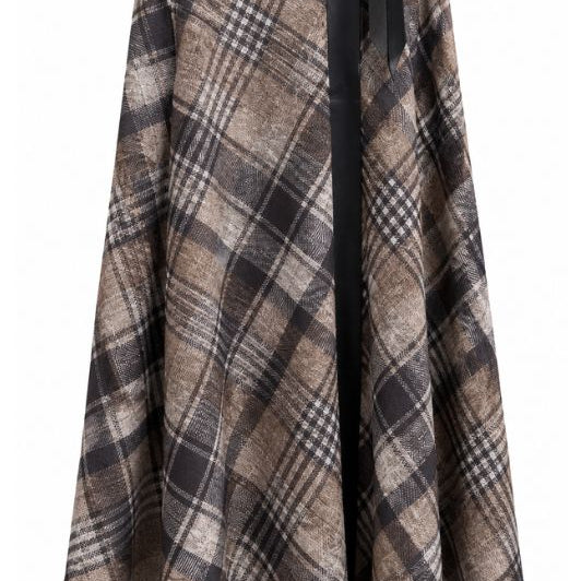 Marc Lauge Check skirt I Ternet jersey nederdel