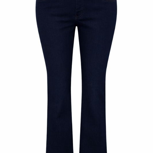 Marc Lauge Bootcut jeans I Mørk denim