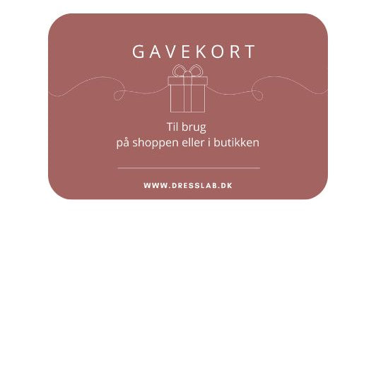 Gavekort | Til butik eller webshop