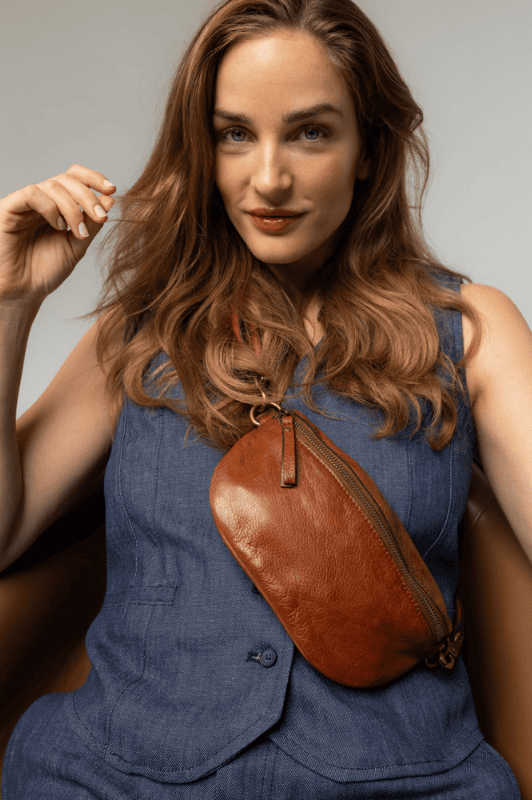 Re:Designed Gisela bumbag | Bæltetaske i cognac