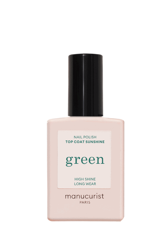 Manucurist I Vegansk neglelak I Top coat 5.5 UV Sunshine Green