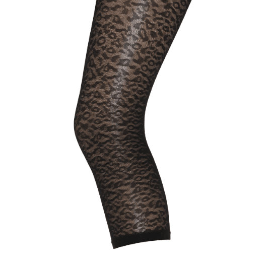 Decoy I Leggins leopard sort leolook 50 denier  I Perfekt under kjolen