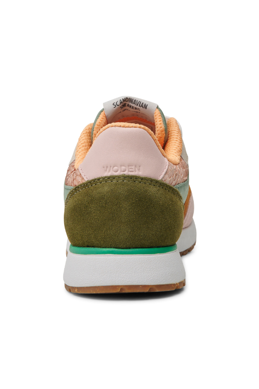Woden Ronja  | Sneakers | tennissko i multifarver grøn