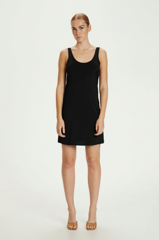 Karen By Simonsen Aiper Dress | Underkjole | Sort