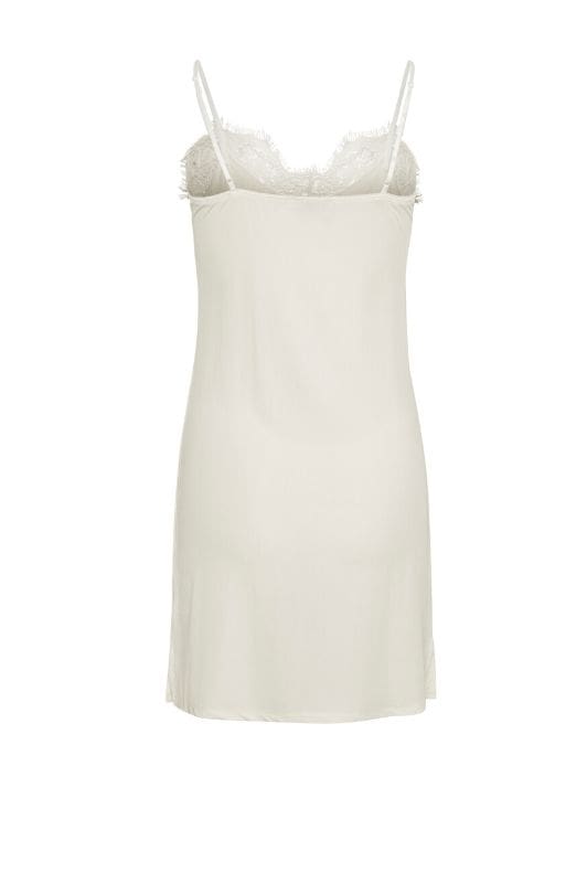 Soaked in Luxury Clara | Fortryllende underkjole m/blondekant hvid