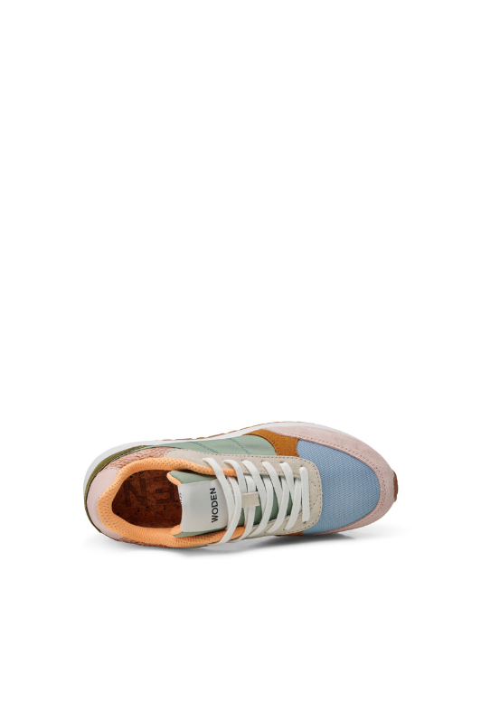 Woden Ronja  | Sneakers | tennissko i multifarver grøn
