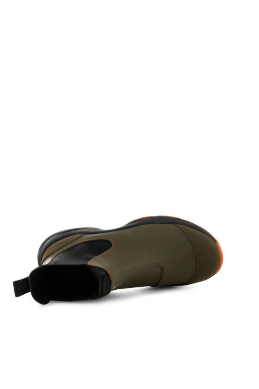 WODEN Siri Waterproof | Cool støvler i Dark Olive | Gratis fragt