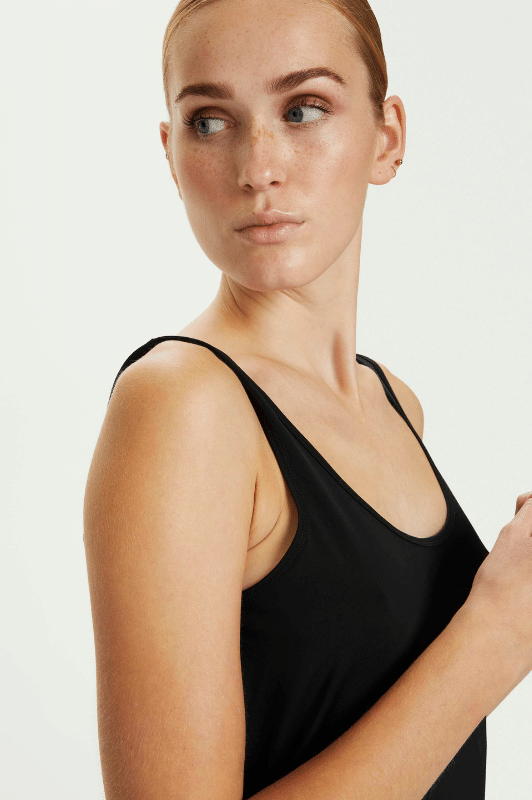 Karen By Simonsen Aiper Dress | Underkjole | Sort
