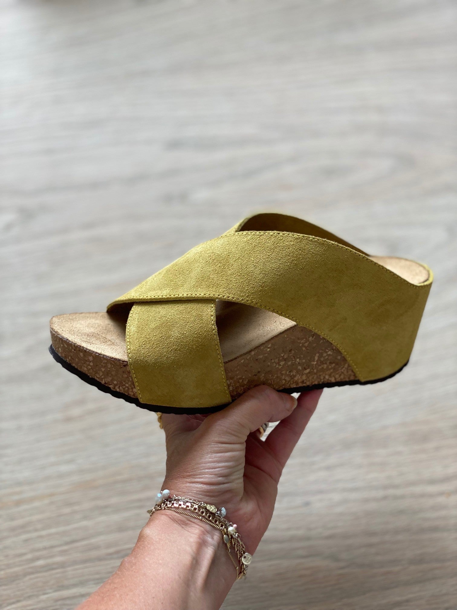 Copenhagen Shoes | Frances sandal i gul